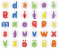 Preview: Moosgummi-Stempel ""Kleinbuchstaben""