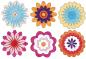 Preview: Riesenstempel ""Mandala-Blumen""