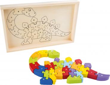 ABC-Puzzle Dinosaurier