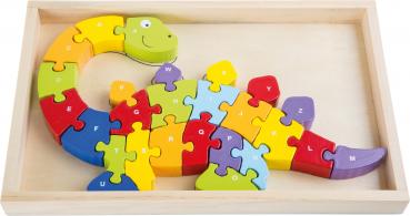 ABC-Puzzle Dinosaurier