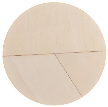 Holzformen Bruchrechnen-Set
