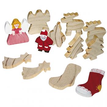 Holzfiguren Weihnachten