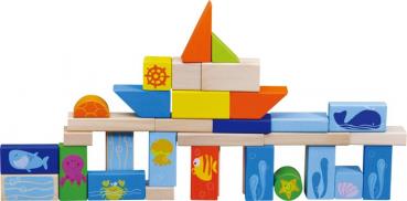 Holzbausteine Unterwasserwelt