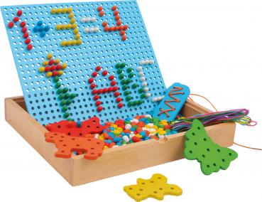 Steck- & Fädelpuzzle