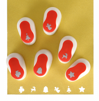 Motivlocher Mini ""Weihnachten"" 6er Set""