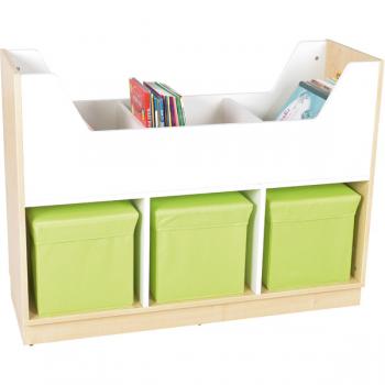 Quadro Bücherkahn in Ahorn