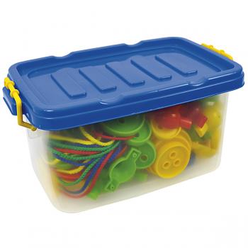 Fädelknöpfe in Box