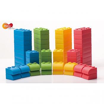 Q-Blocks 64 Teile mit Tasche