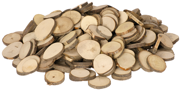 Naturholzscheiben 1kg