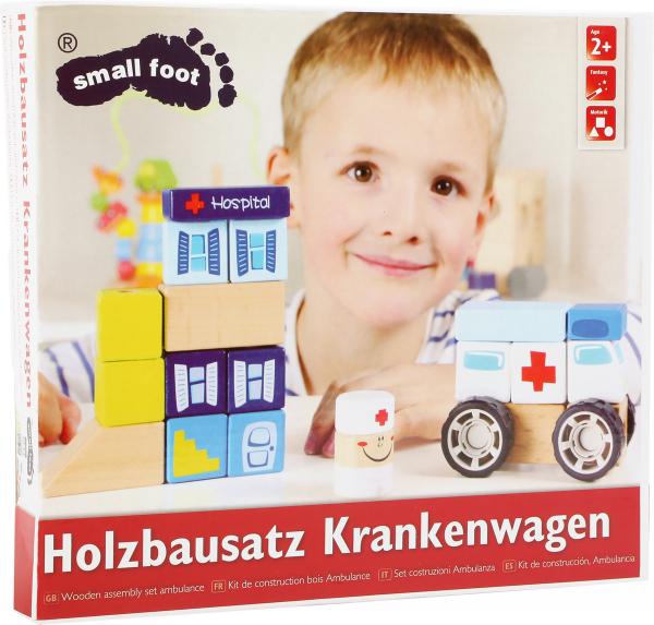 holzbausatz-krankenwagen