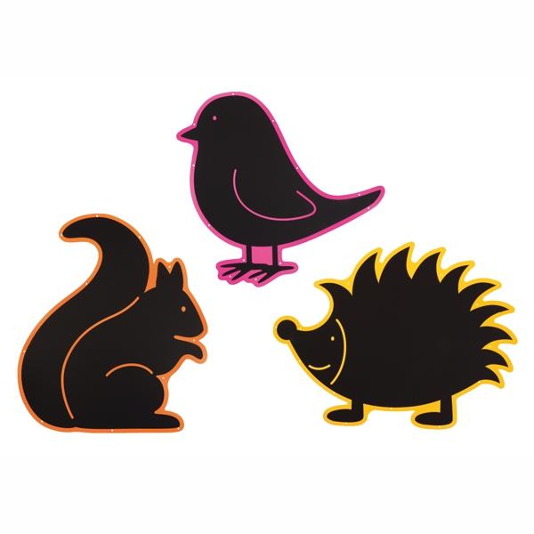 outdoortafeln-eichhoernchen-vogel-igel-3-stueck