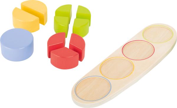 Steckpuzzle Bruchkreise
