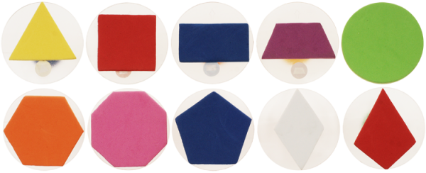 EVA-Stempel ""Geometrie"" 10tlg.""
