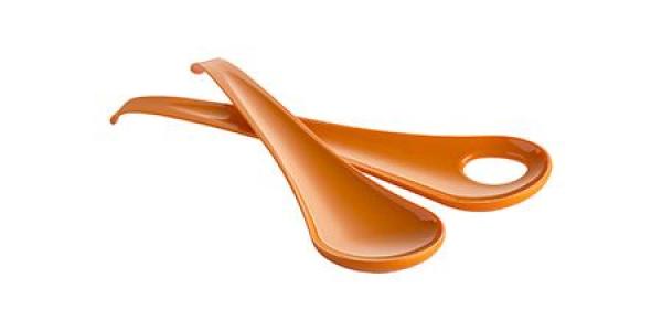 Salatlöffel Orange