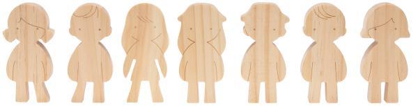 Holzfiguren Kinder