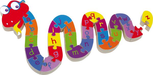 Puzzle Schlangen-ABC