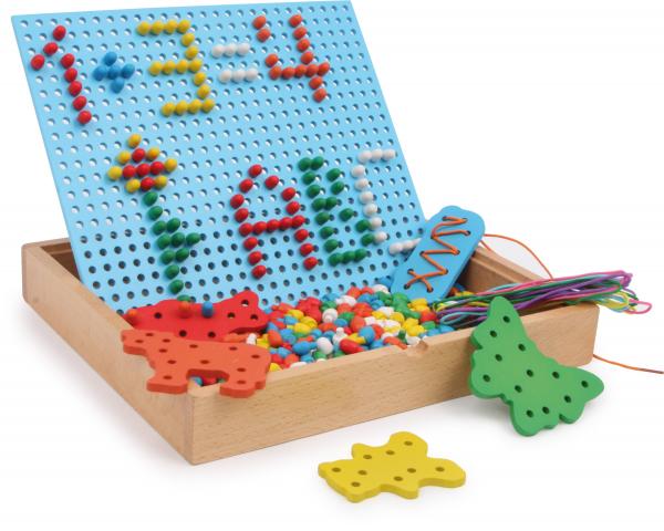 Steck- & Fädelpuzzle