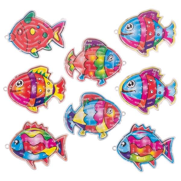 Kugelgeduldspiel Fisch, 48er Set (0,33€ pro Stück)