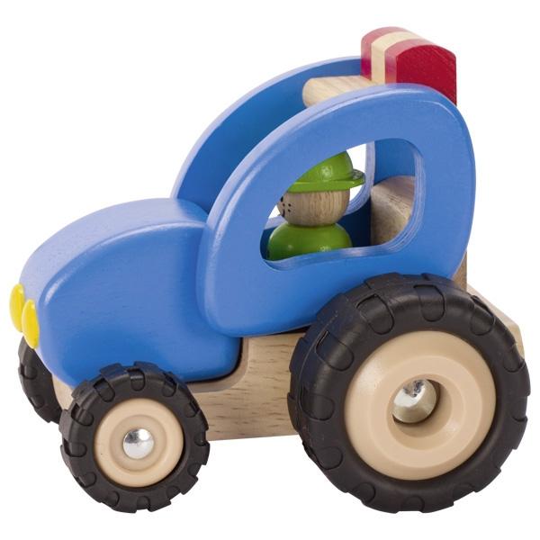 Traktor mit echter Gummibereifung